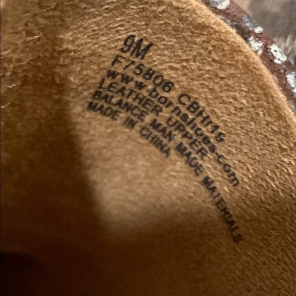 🆕👡 Born Eustis Brown Snakeskin NIB - Picture 4 of 6